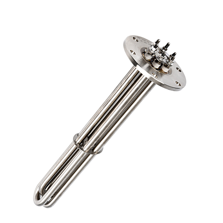 不锈钢法兰加热管 